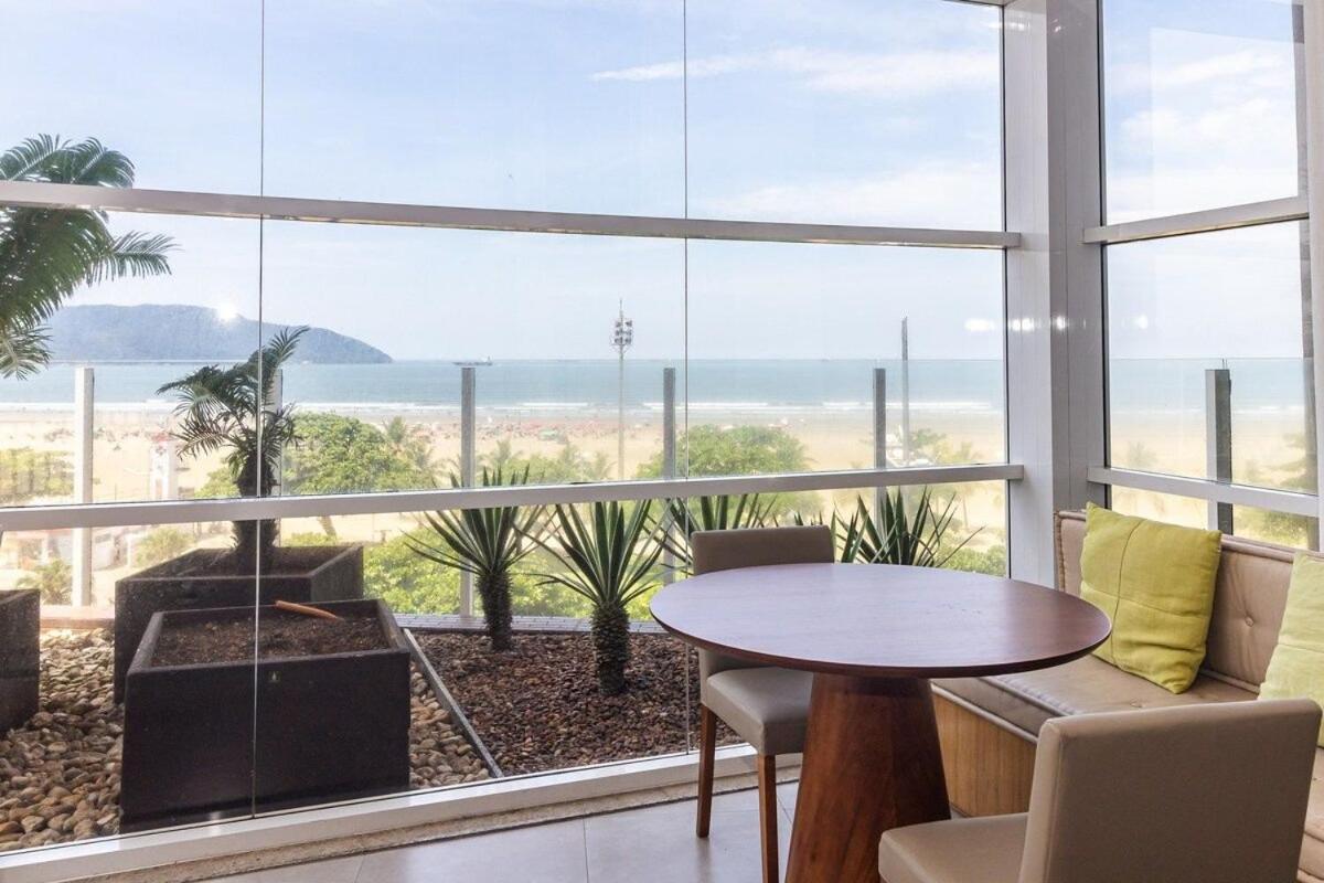 Studio Moderno Em Condominio De Luxo Pe Na Areia ซันโตส ภายนอก รูปภาพ