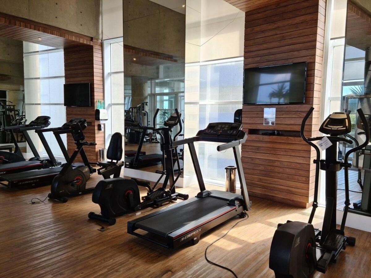 Studio Moderno Em Condominio De Luxo Pe Na Areia ซันโตส ภายนอก รูปภาพ