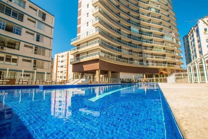 Studio Moderno Em Condominio De Luxo Pe Na Areia ซันโตส ภายนอก รูปภาพ