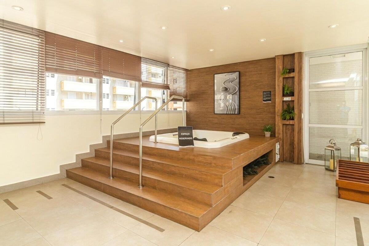 Studio Moderno Em Condominio De Luxo Pe Na Areia ซันโตส ภายนอก รูปภาพ