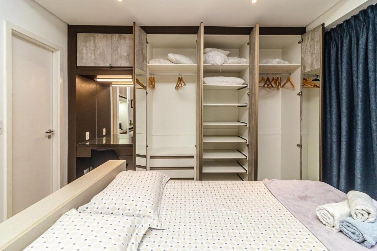 Studio Moderno Em Condominio De Luxo Pe Na Areia ซันโตส ภายนอก รูปภาพ