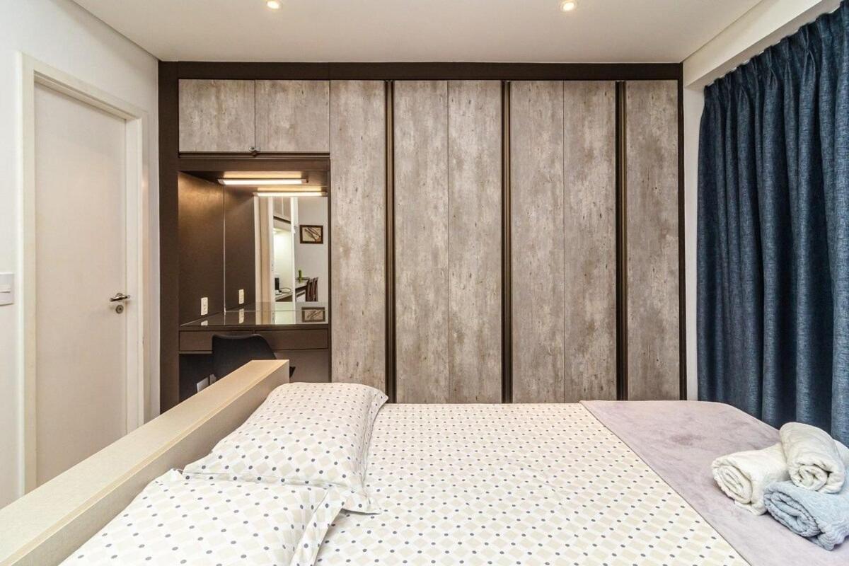 Studio Moderno Em Condominio De Luxo Pe Na Areia ซันโตส ภายนอก รูปภาพ