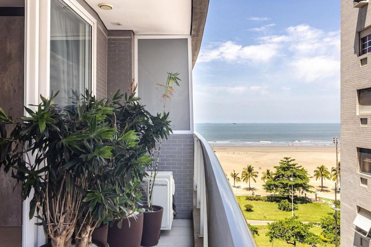 Studio Moderno Em Condominio De Luxo Pe Na Areia ซันโตส ภายนอก รูปภาพ