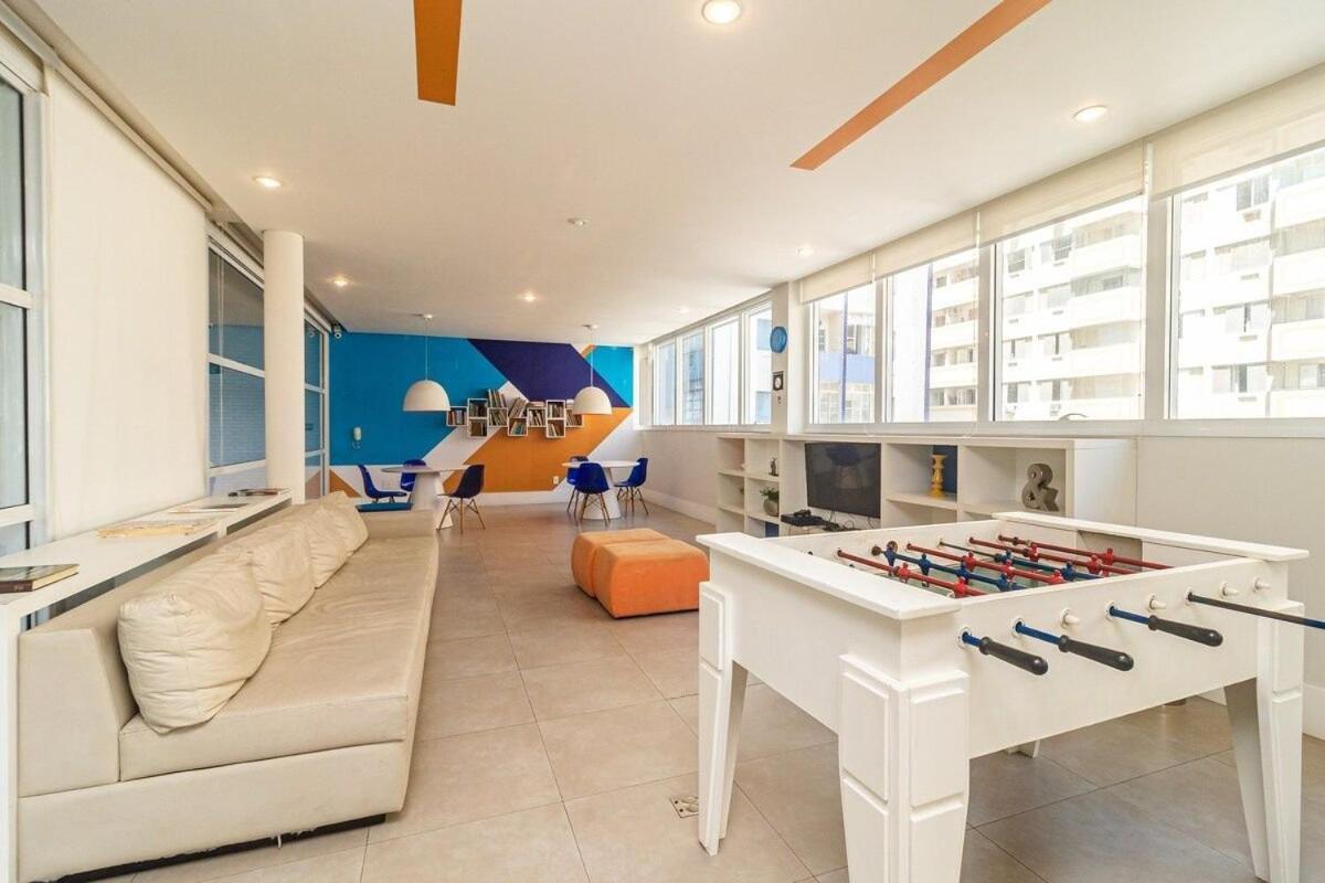 Studio Moderno Em Condominio De Luxo Pe Na Areia ซันโตส ภายนอก รูปภาพ